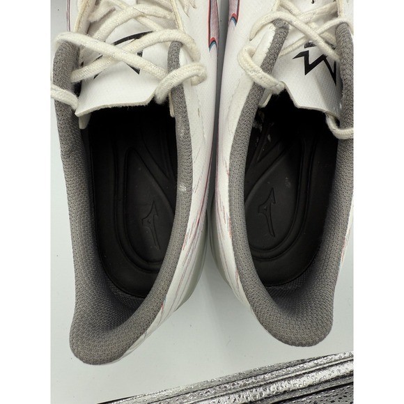 Mizuno JAPAN Alpha SELECT  Soccer Football Shoes P1GA2365 White Mens Size 7 - Picture 6 of 8